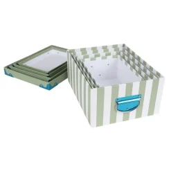 TP Dekoboxen Streifen Mit Metallhenkel 4Er-Set Online