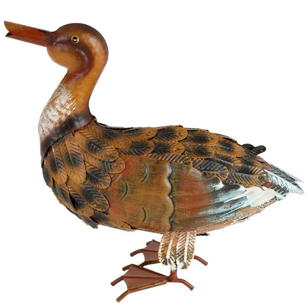 TP Deko-Ente Aus Metall 33X13X28Cm Outlet