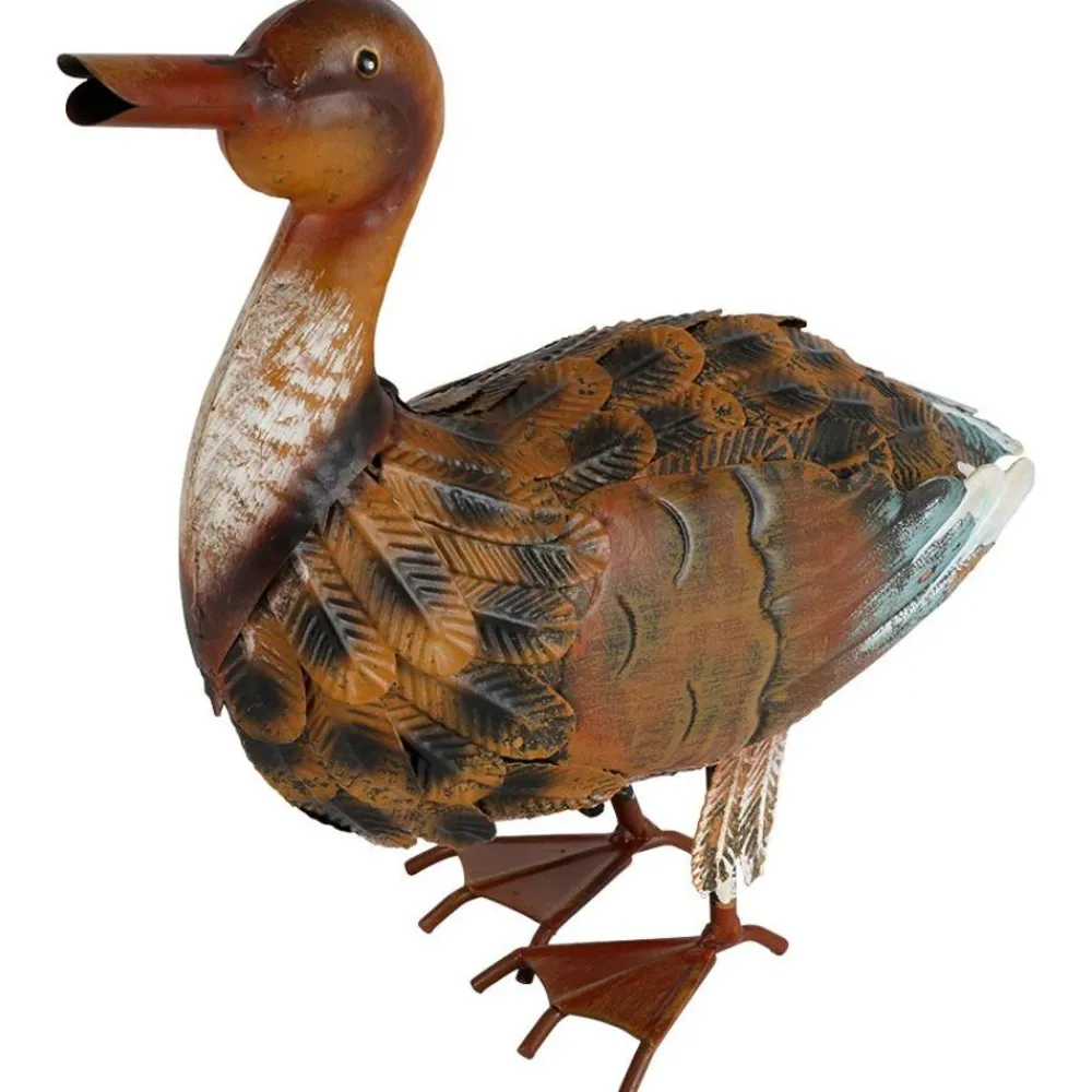 TP Deko-Ente Aus Metall 33X13X28Cm Outlet