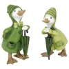TP Deko-Ente Mit Regencape & Schirm New