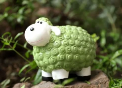 TP Dekofigur Mini-Schaf Grun