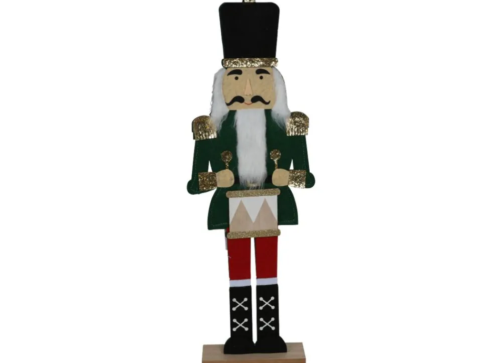 New Home Christmas Deko-Figur Nussknacker Aus Filz 90Cm Grun Sale