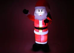 New Home Christmas Dekofigur Weihnachtsmann Mit Geblase Und 7 Leds 1,5M New