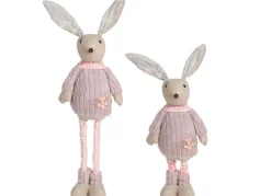 New Home Deko-Hase Mit Teleskopbeinen 110Cm Rosa Hot