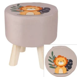New Home Deko-Hocker Lowe Mit 4 Beinen 28X30Cm Outlet