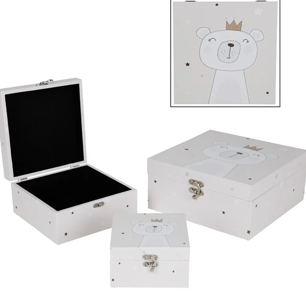 TP Deko-Holzboxen Barchen 3-Teilig Discount