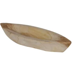 TP Deko-Holzschale Kano Aus Teak 38,5X13X5,5Cm Sale