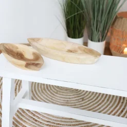 TP Deko-Holzschale Kano Aus Teak 28,5X12X5,5Cm Outlet