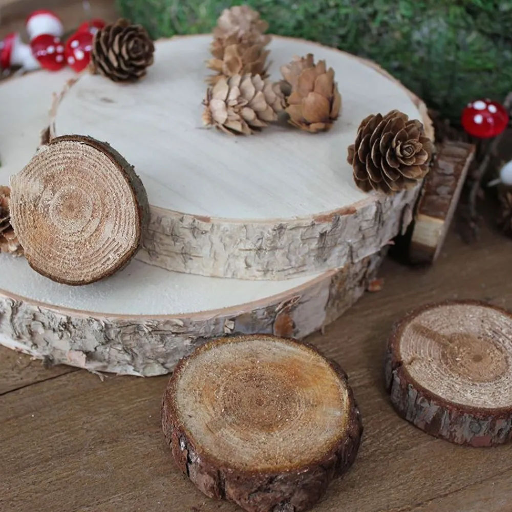 New Home Deko-Holzscheiben Gros 250G