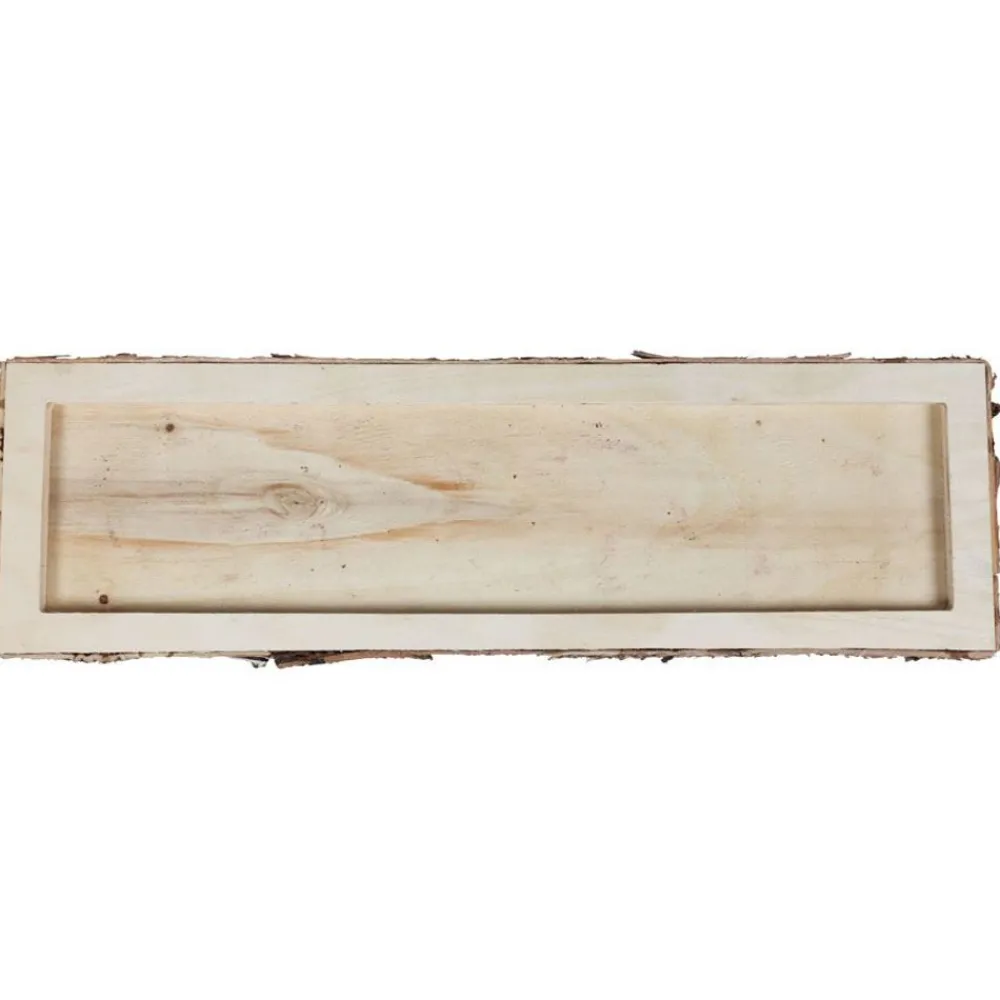 TP Deko-Holztablett Rechteck 50X15X2,5Cm Clearance