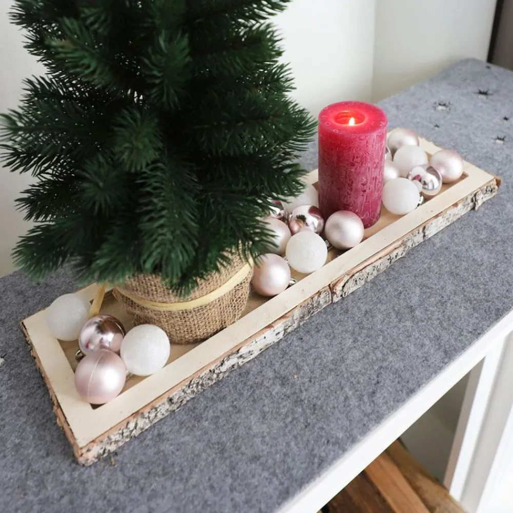 TP Deko-Holztablett Rechteck 50X15X2,5Cm Clearance