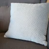 Sun Garden Dekokissen Heaven In Steppoptik 40X40Cm Rauchblau Clearance