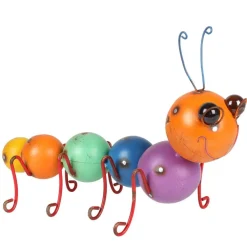TP Deko-Raupe Aus Metall Bunt 35X18X21Cm New