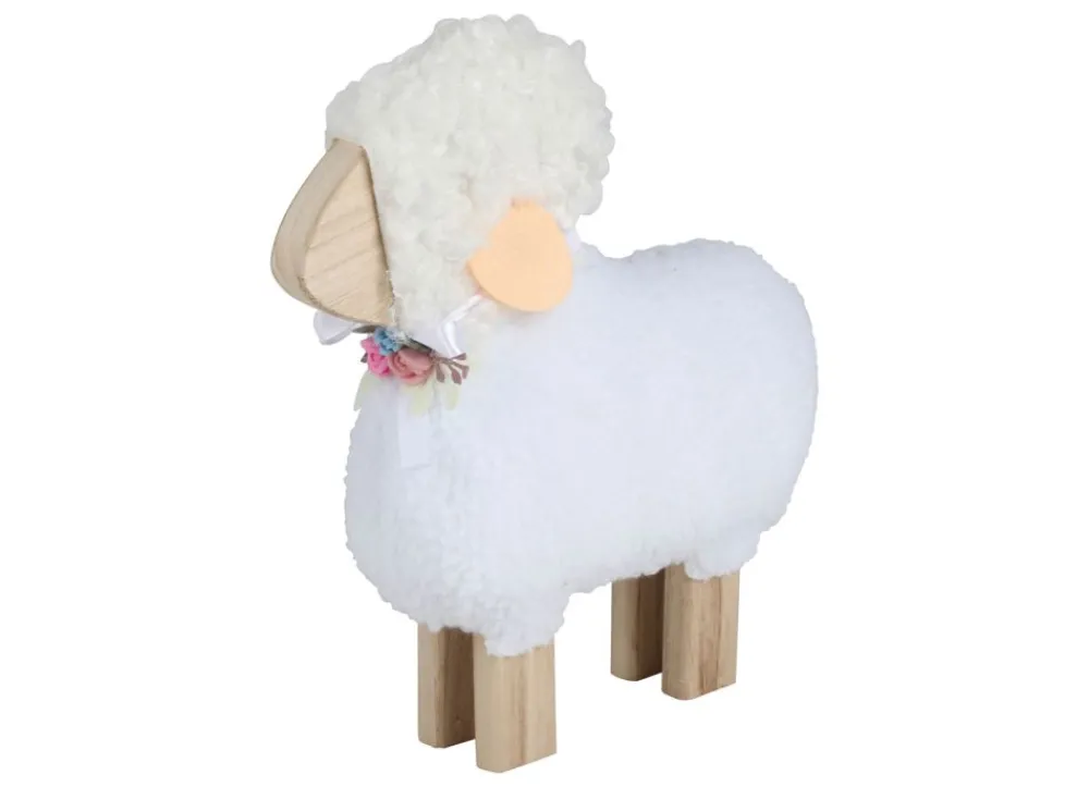 New Home Deko-Schaf Mit Wolle 30Cm Discount