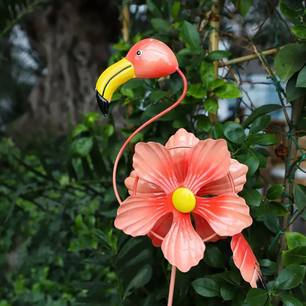 TP Dekostecker Mit Windspiel Flamingo/Kolibri 90Cm Outlet