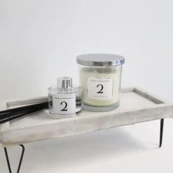 TP Dekotablett-Set Mit Metallfusen Hellgrau 3-Teilig Outlet