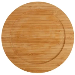 TP Dekoteller Aus Bambusholz 30Cm Outlet
