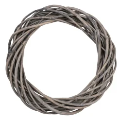 TP Deko-Weidenkranz 36Cm Grau Hot