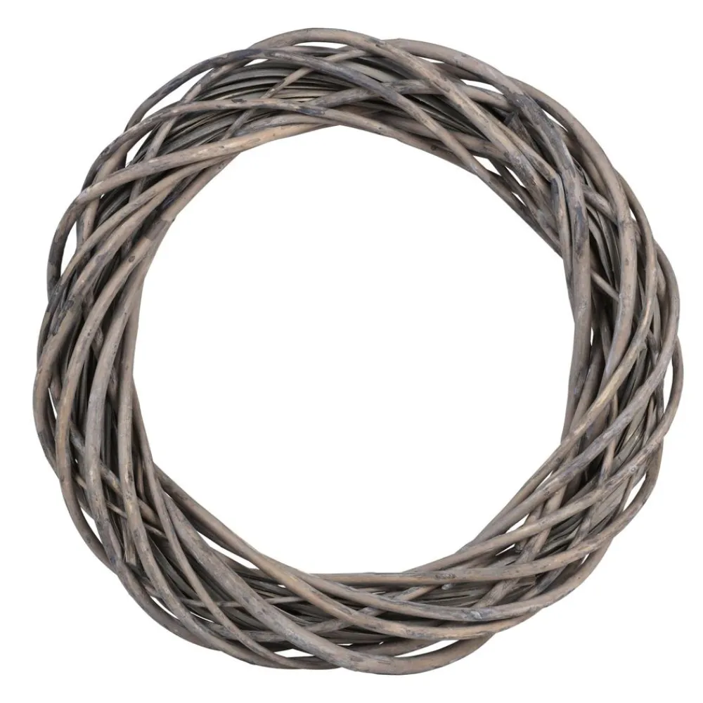 TP Deko-Weidenkranz 36Cm Grau Hot