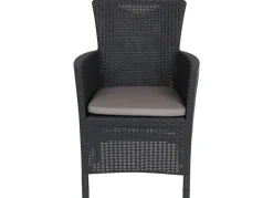 Allibert by Keter Dining Chair Iowa Graphit Mit Sitzkissen Online