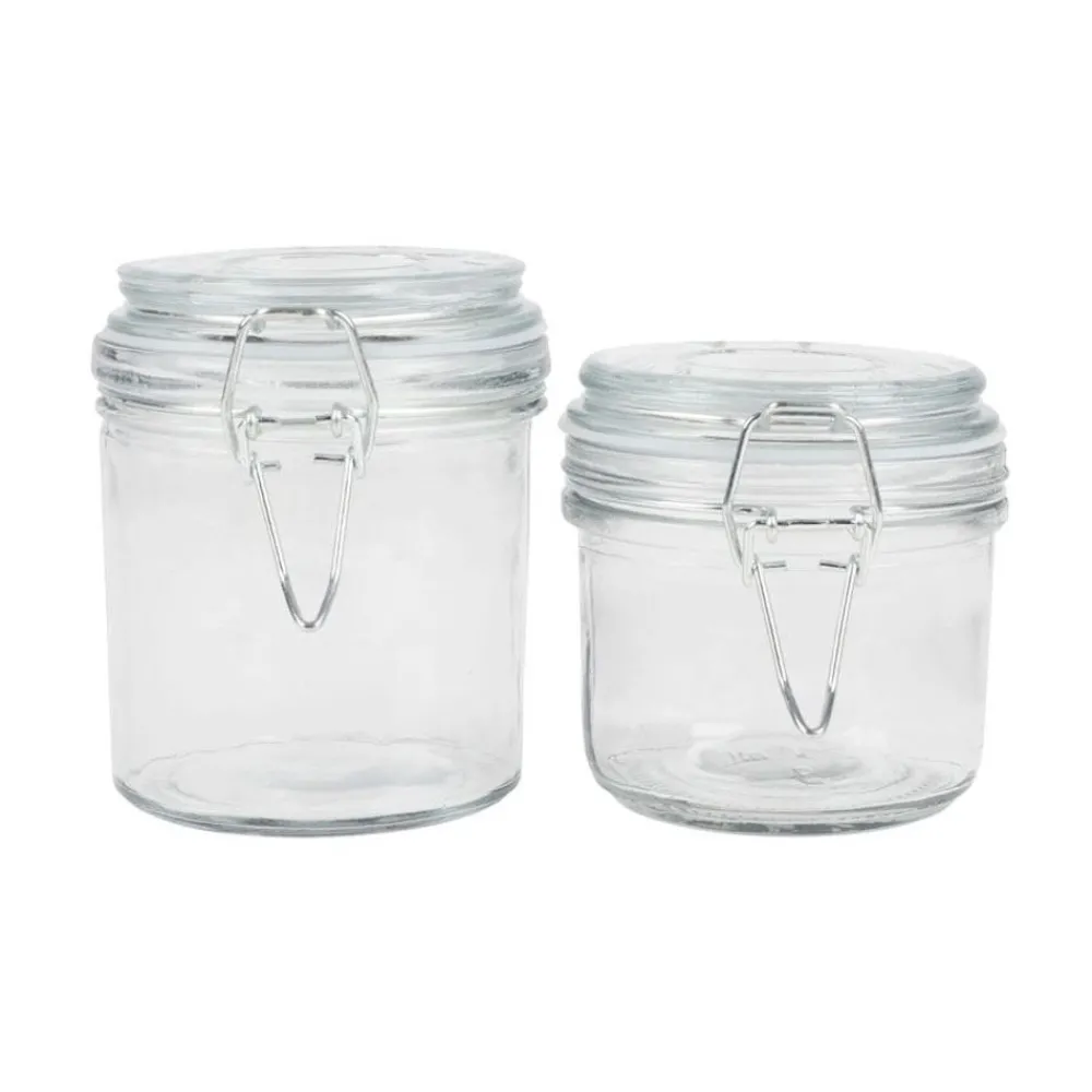 TP Drahtbugelglas 300Ml Transparent Clearance