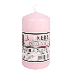 New Home Candlelight Duftstumpe 58X110Mm Englisch Rose