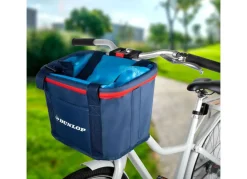Dunlop Fahrradkorb Mit Tragegriffen 15L Blau