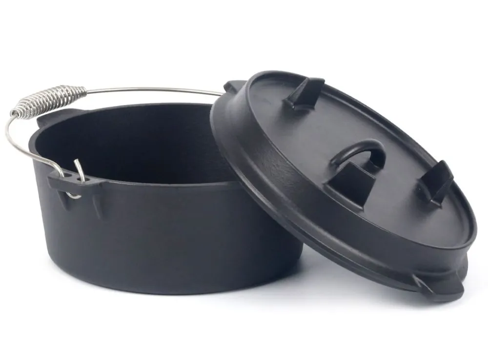 T. Philipps BBQ Dutch Oven Aus Gusseisen 25X10Cm 4,3 Liter Outlet