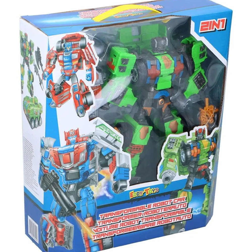 Eddy Toys Transformer-Roboterauto 2In1 Outlet