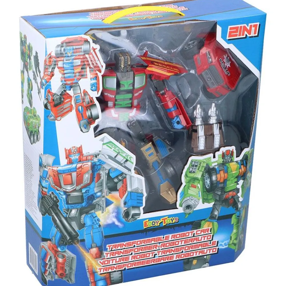 Eddy Toys Transformer-Roboterauto 2In1 Outlet