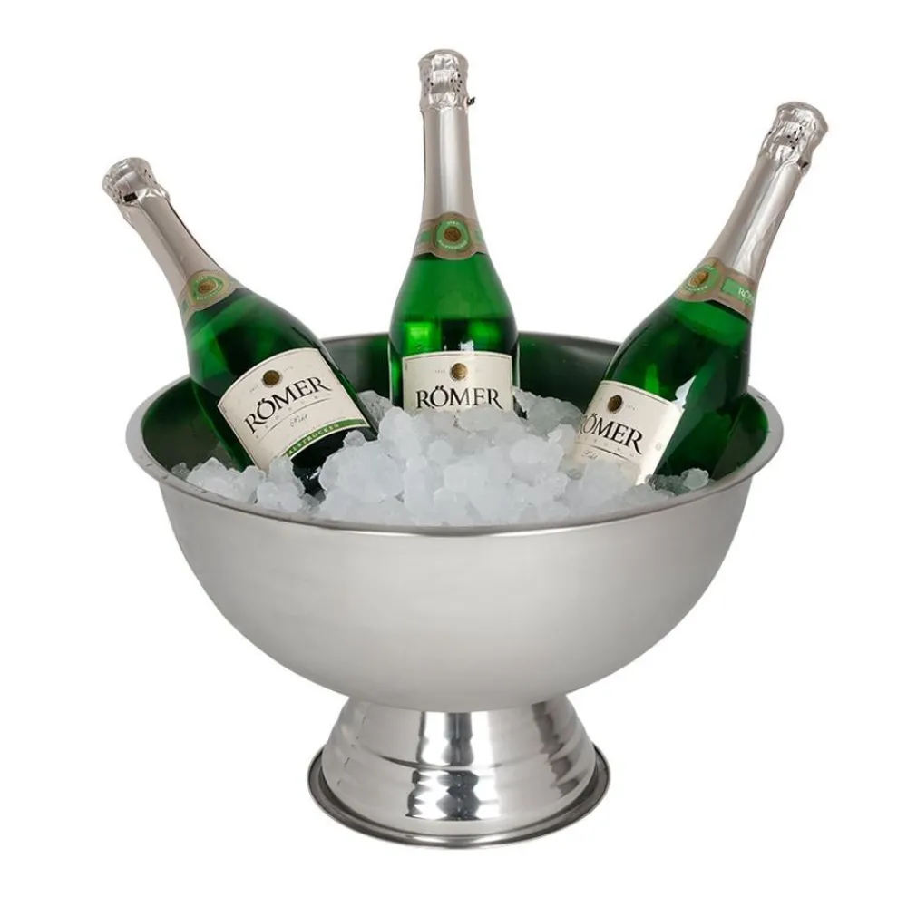 TP Edelstahl-Champagnerkuhler 40,5X24,5Cm Best