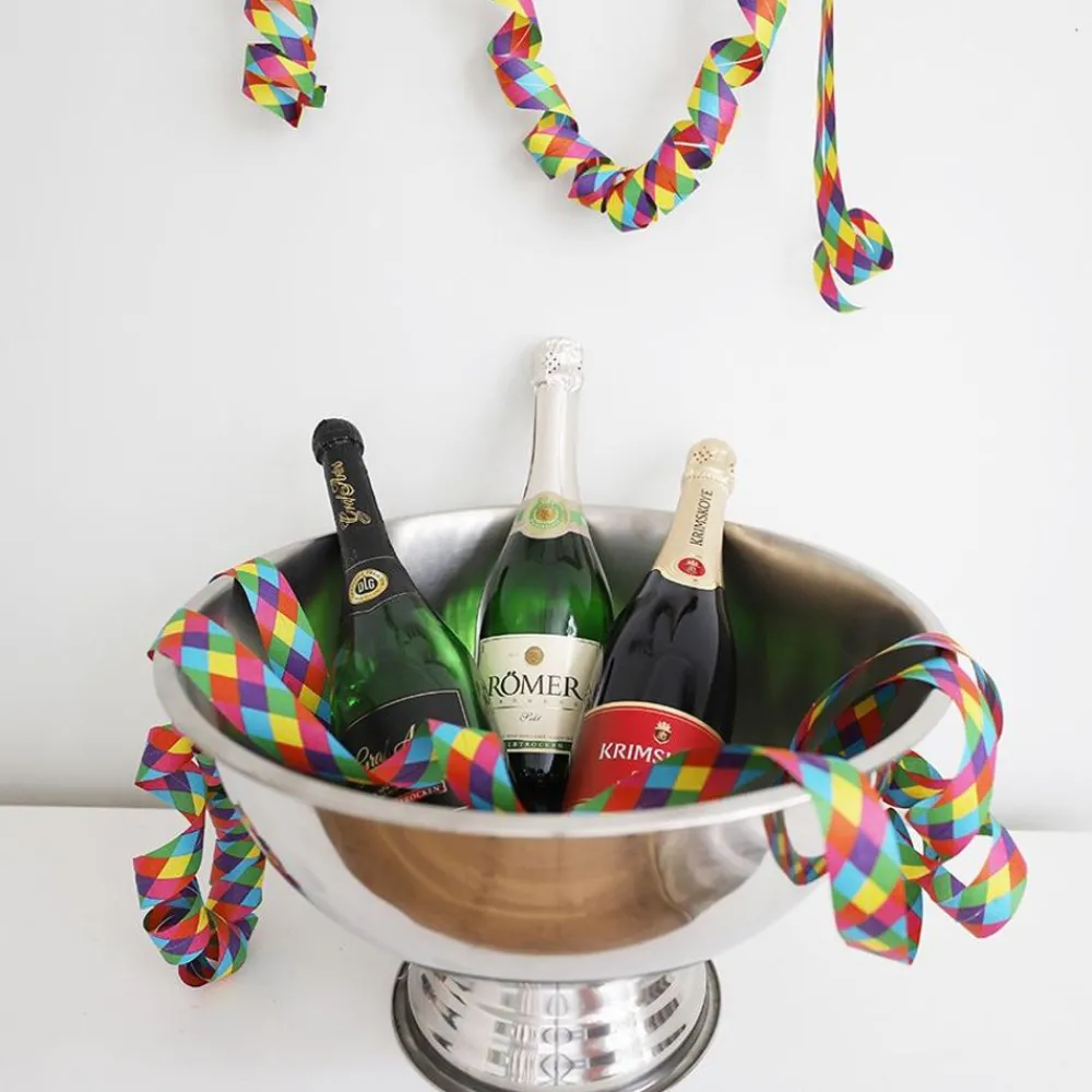 TP Edelstahl-Champagnerkuhler 40,5X24,5Cm Best