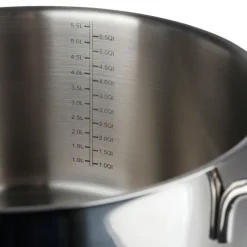 Steelity Edelstahl-Fleischtopf 5,8 Liter Clearance