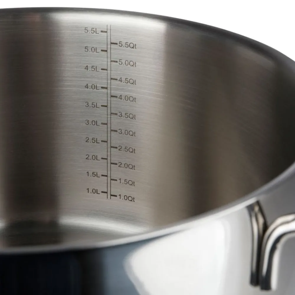 Steelity Edelstahl-Fleischtopf 5,8 Liter Clearance