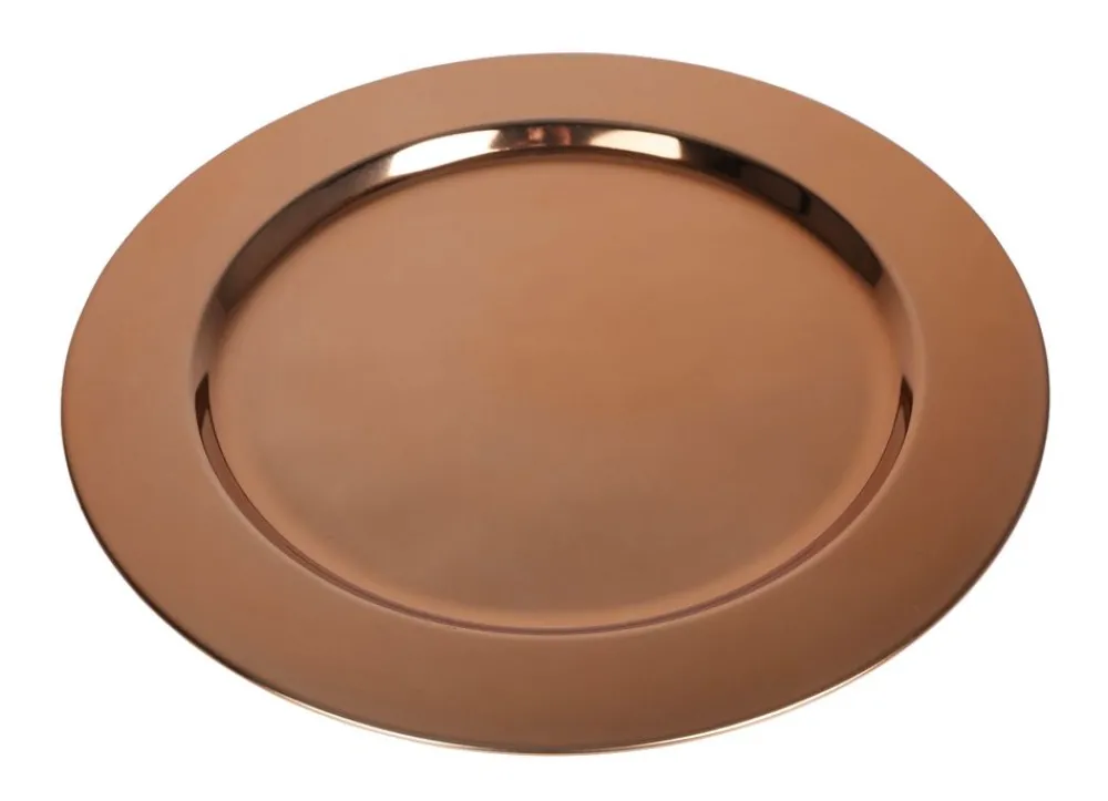 Pseudohersteller Edelstahl-Platzteller 35Cm Bronze