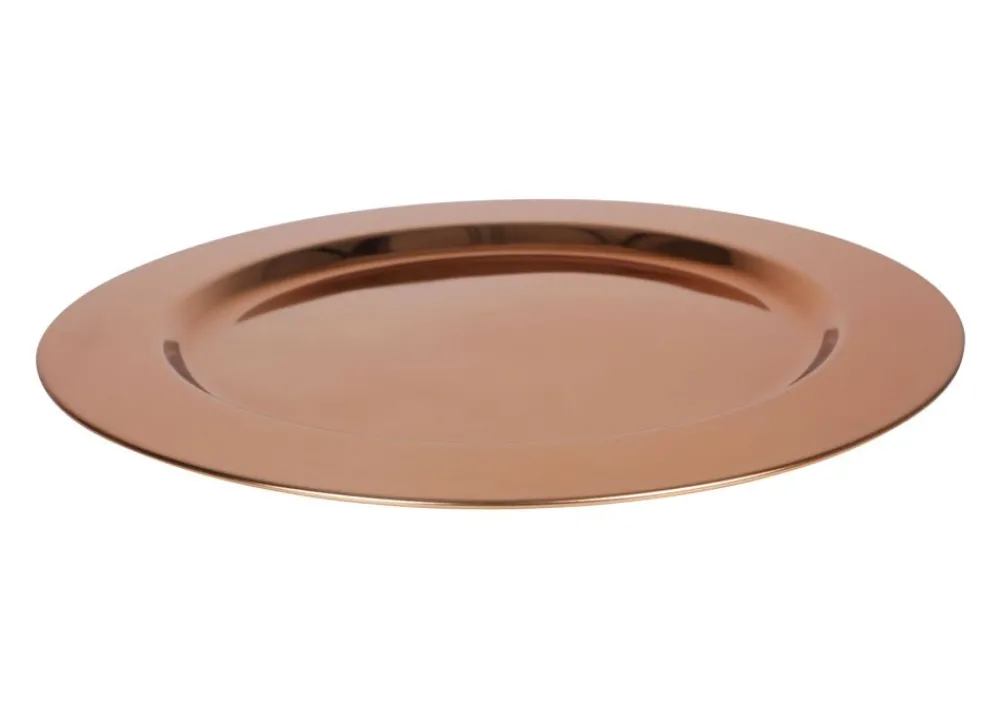 Pseudohersteller Edelstahl-Platzteller 35Cm Bronze
