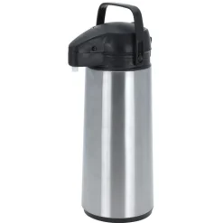 Pseudohersteller Edelstahl-Pumpthermoskanne 1,8 Liter Sale