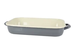 Krüger Emaille-Auflaufform 36Cm Grau Hot