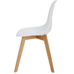 TP Esszimmer-Schalenstuhl Weis Best