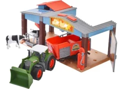 Dickie Toys Fendt Bauernhof-Spielset Mit Traktor, Scheune Und Viel Zubehör Outlet