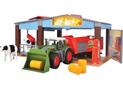 Dickie Toys Fendt Bauernhof-Spielset Mit Traktor, Scheune Und Viel Zubehör Outlet