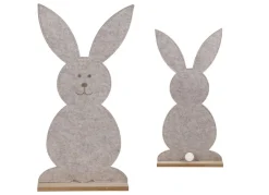 New Home Easter Filz-Dekofigur Osterhase 62Cm Beige