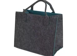 New Home Filz-Einkaufstasche Mit Farbkontrast 35X20X28Cm Discount