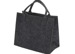 New Home Filz-Einkaufstasche Mit Farbkontrast 35X20X28Cm Discount