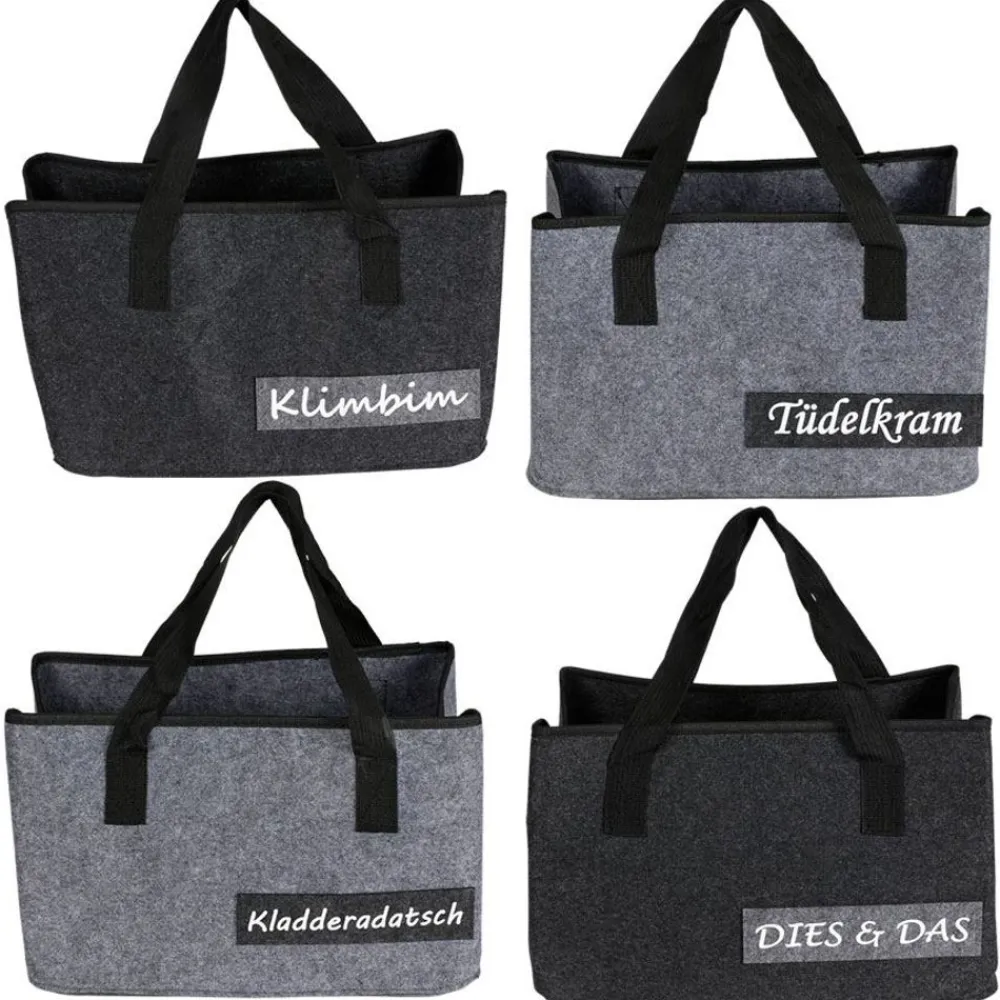 TP Filztasche Mit Applikation 40X25,5X26,5Cm Best