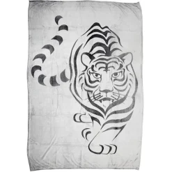 TP Flanell-Kuscheldecke Mit Tiger-Print 150X200Cm Discount