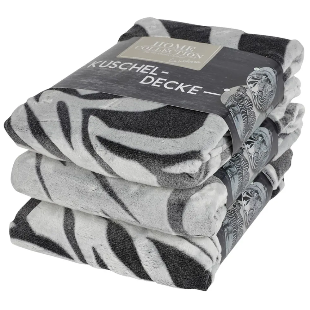 TP Flanell-Kuscheldecke Mit Tiger-Print 150X200Cm Discount
