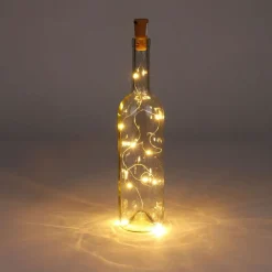 New Home Flaschenlichterkette Mit 10 Leds Warmweis Discount