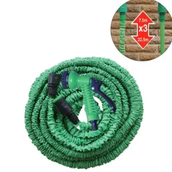 Grüner Jan Flexi Gartenschlauch 7,5-22,5M Hot