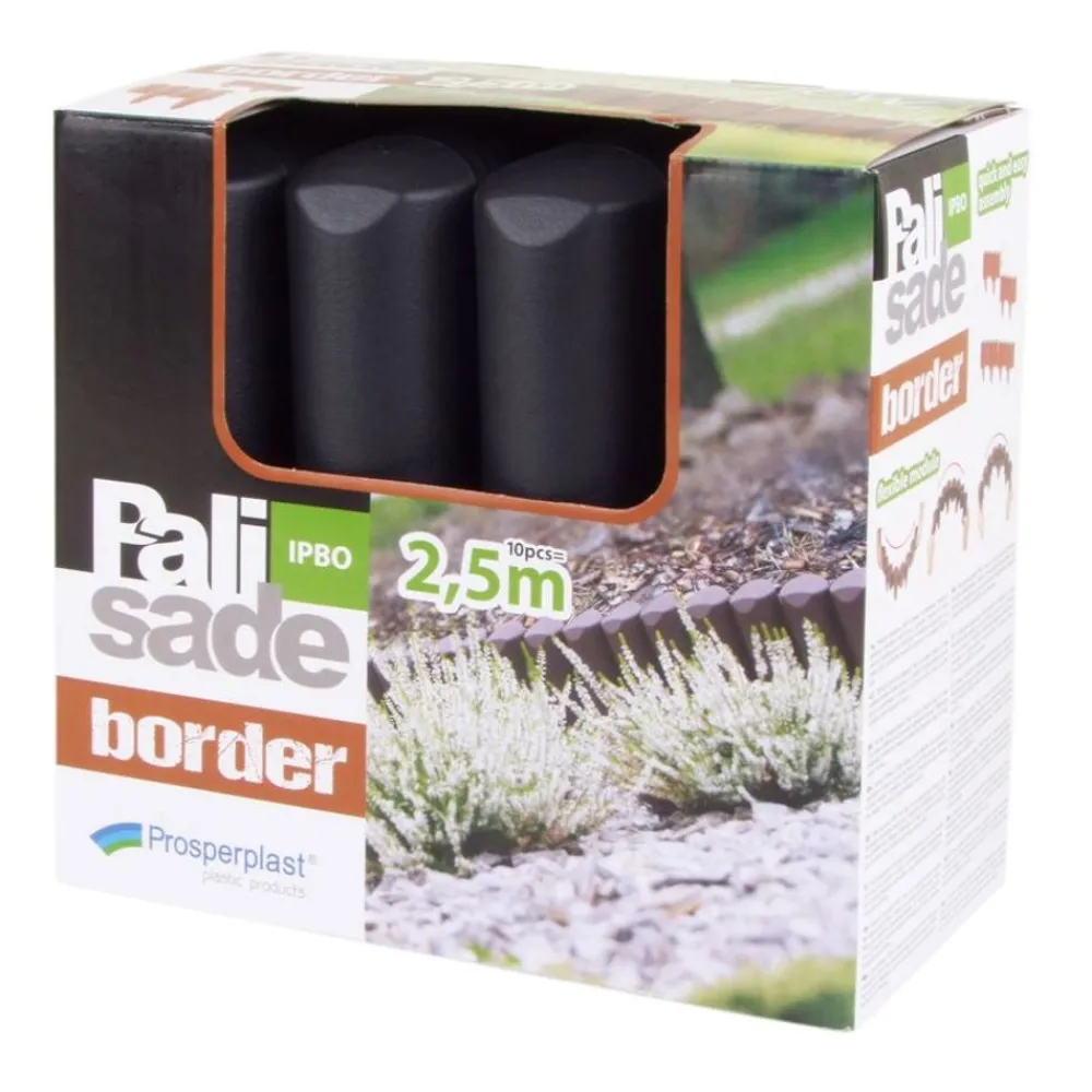Pseudohersteller Gartenpalisade Ipbo 2,5M Anthrazit Clearance